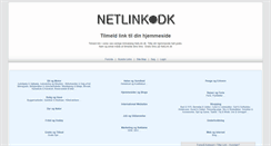 Desktop Screenshot of netlink.dk