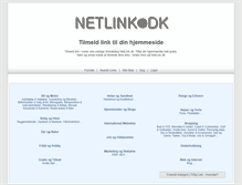 Tablet Screenshot of netlink.dk