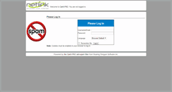 Desktop Screenshot of antispam.netlink.com.br