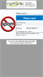 Mobile Screenshot of antispam.netlink.com.br